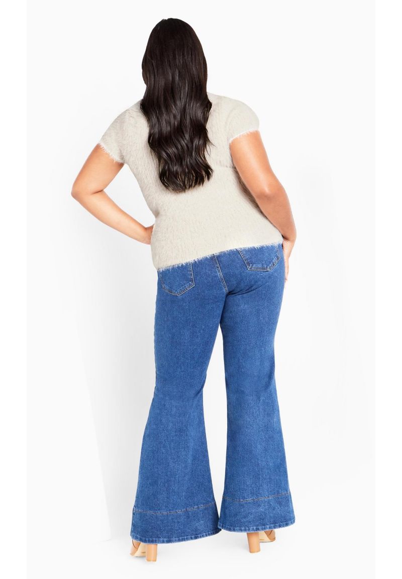 Women's Plus Size Cali Collar Sweater