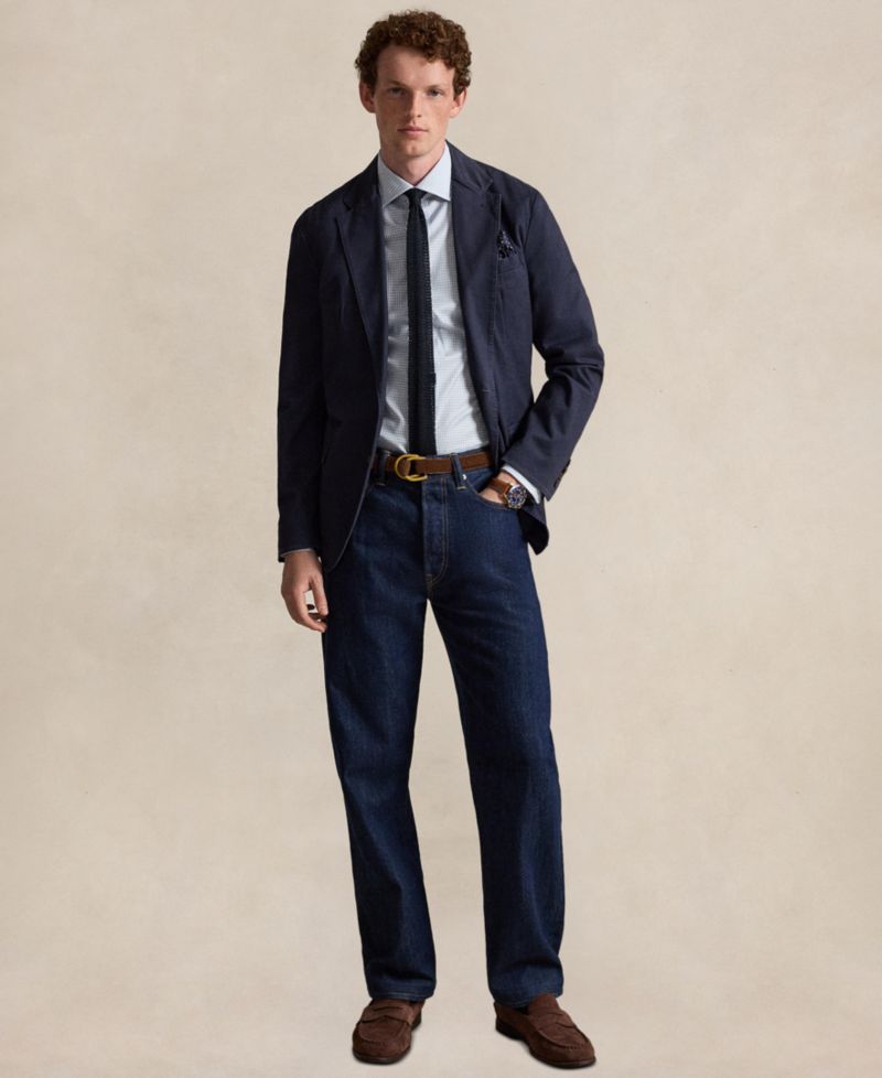 Men's Regent Checked Classic-Fit Spread-Collar Dress Shirt