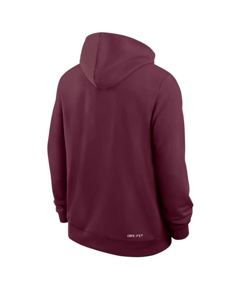Men's Maroon Minnesota Golden Gophers 2026 Sideline Standard Issue Dri-FIT Hoodie