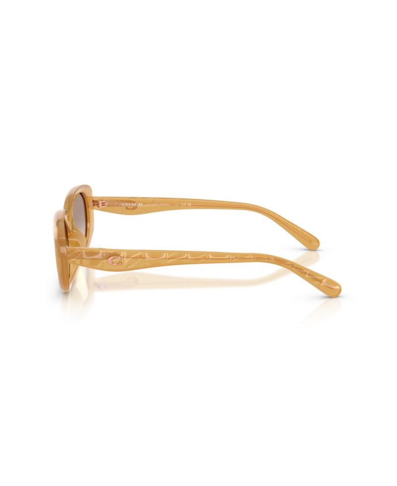 Women's Oval Sunglasses, CBY84 HC8443D
