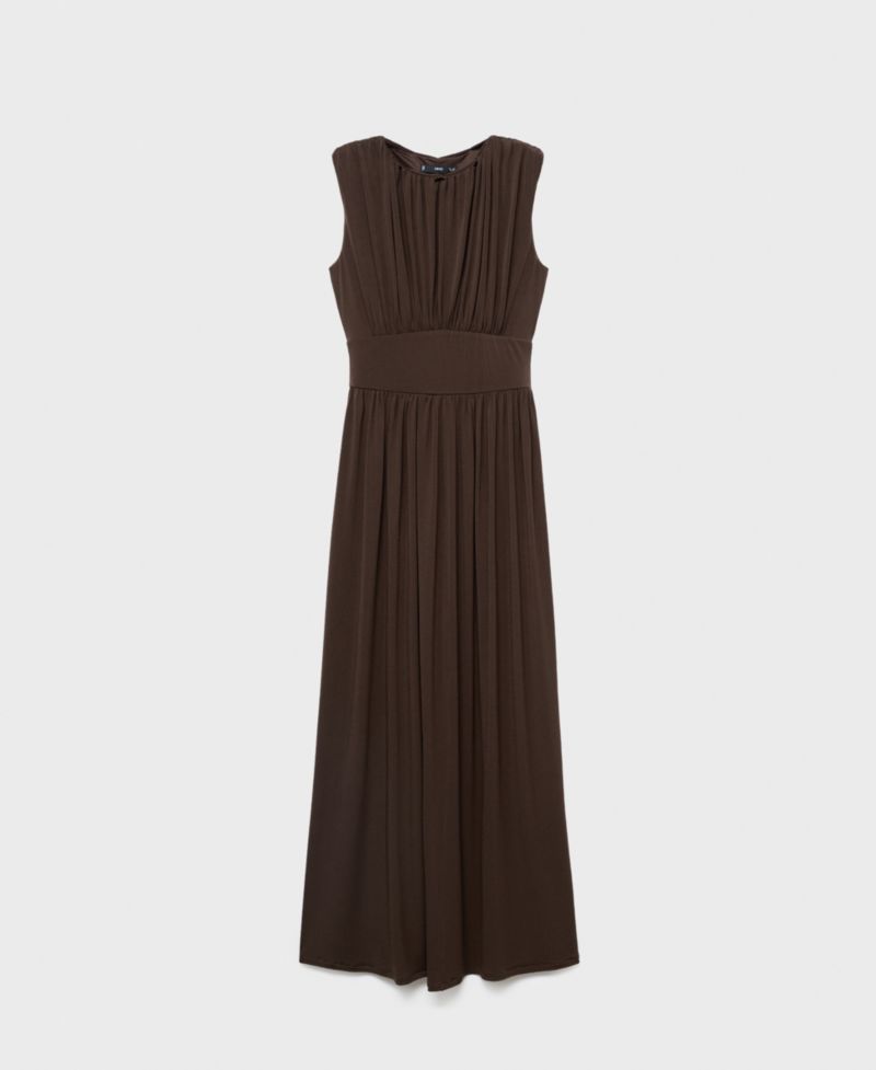 Women's Ruched Long Dress