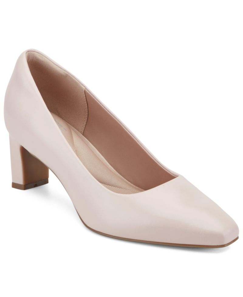 Women's Merida Total Motion Leather Block Heel Pumps