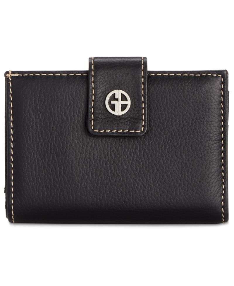 Framed Indexer Leather Wallet