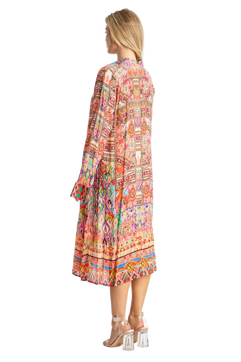 Women's Maxi Buttoned Overshirt