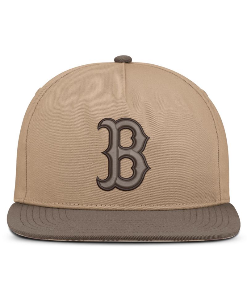 Men's Light Brown Boston Red Sox Statement Adjustable Hat