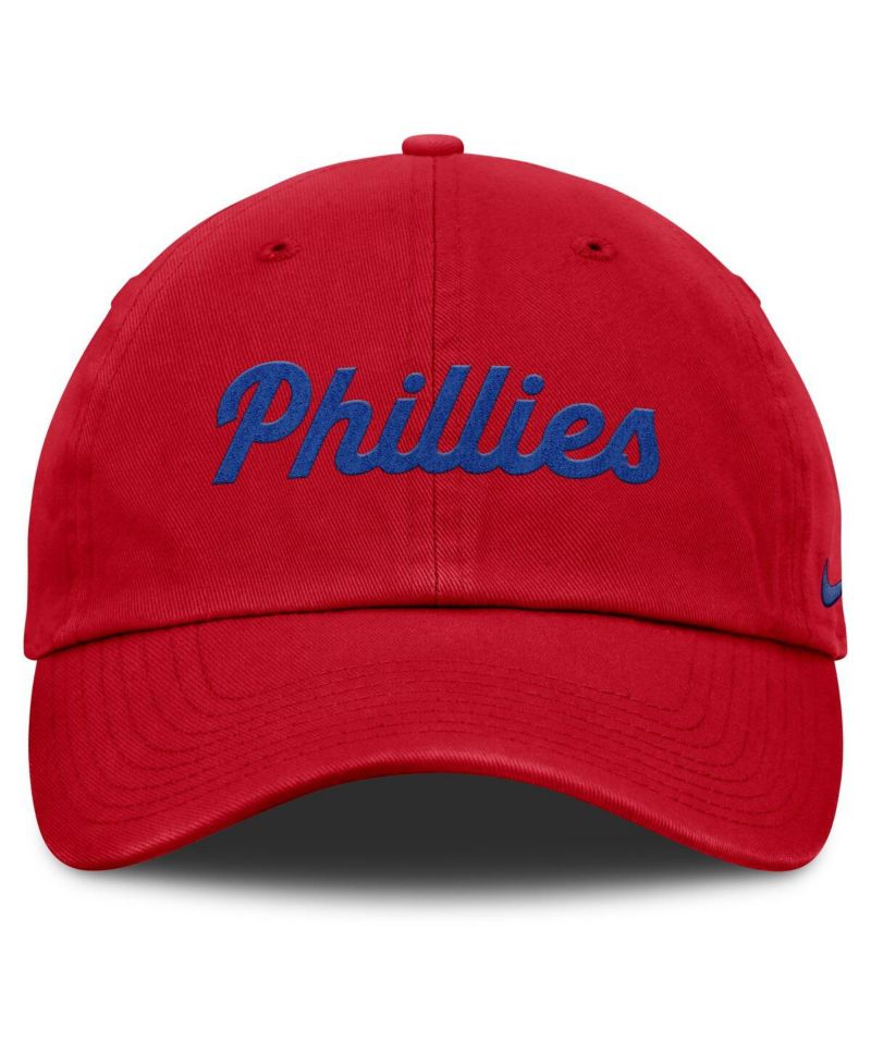 Women's Red Philadelphia Phillies Club Adjustable Hat