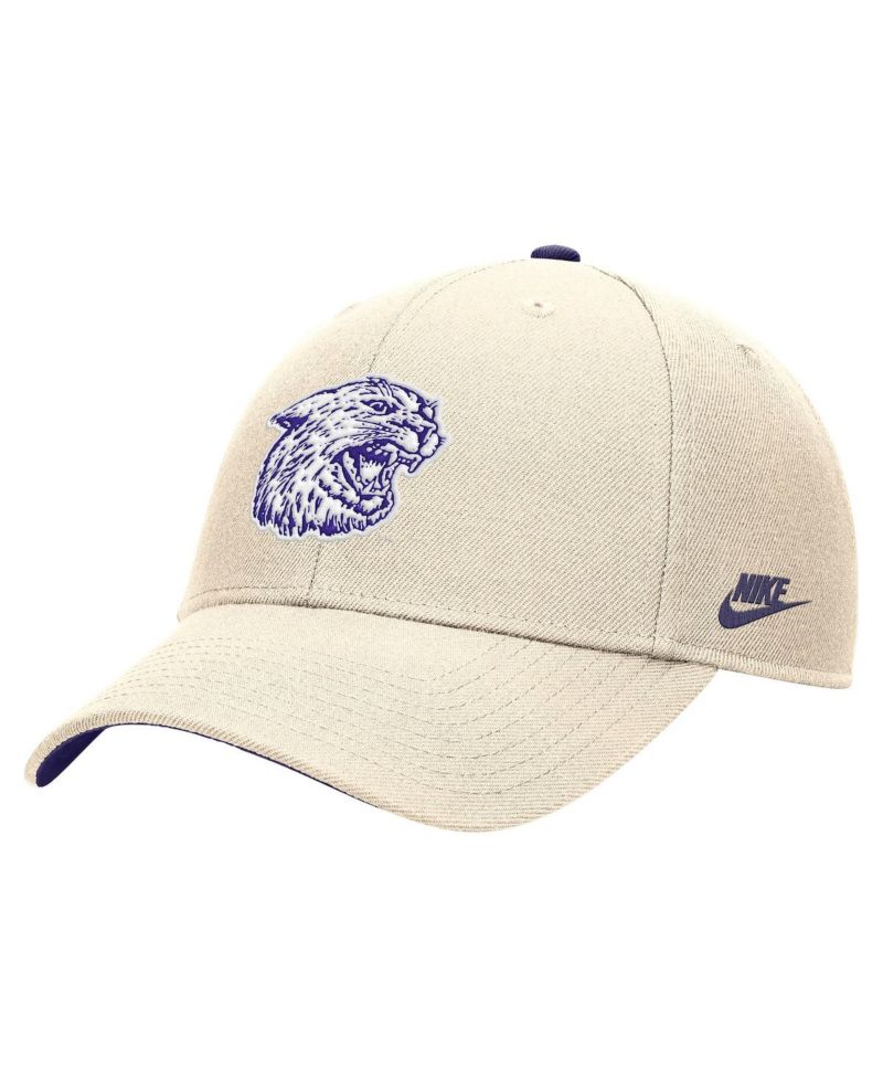 Men's Natural Kansas State Wildcats Rise Adjustable Hat