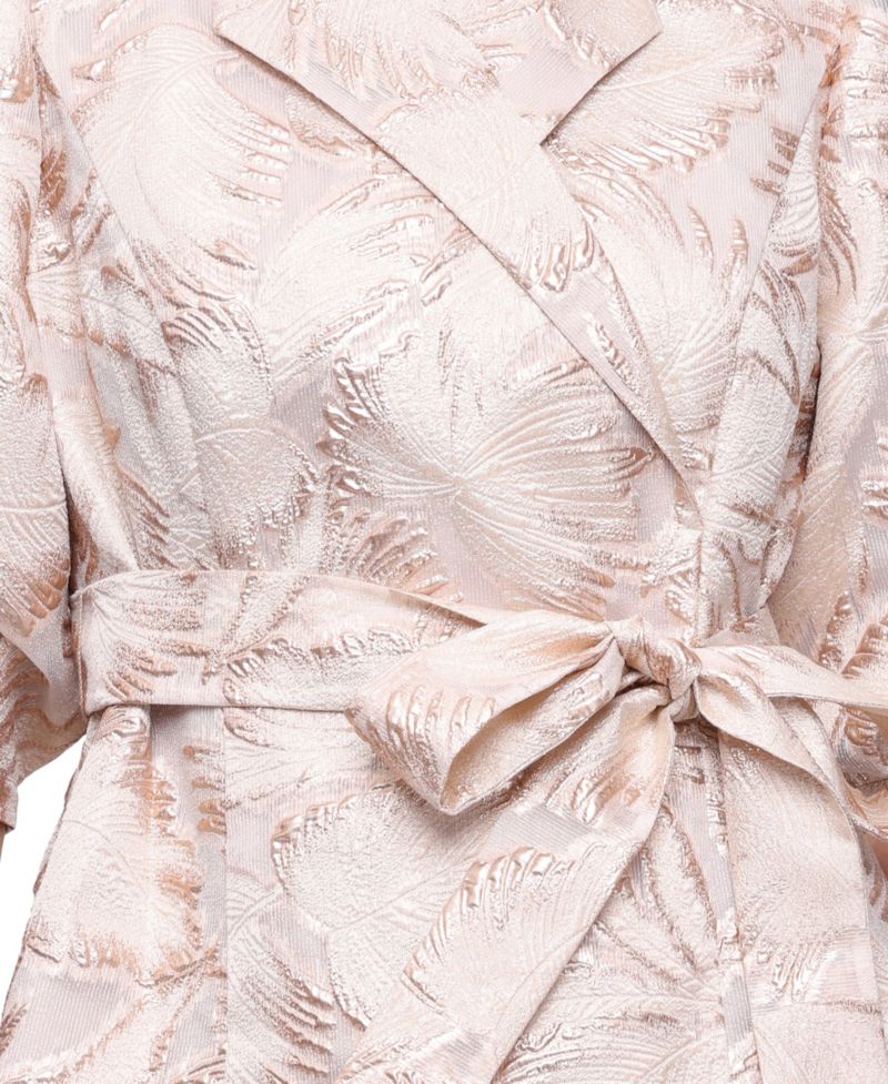 Women's Printed Jacquard Blouse