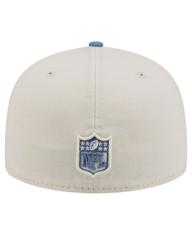 Men's Cream/Blue Chicago Bears Color Pack 59FIFTY Fitted Hat