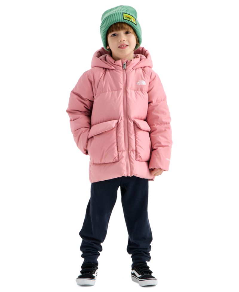 Boys' and Girls' 2T-7 Down Fleece-Lined Insulated Parka Jacket
