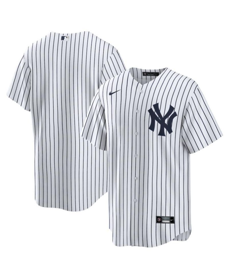 Men's New York Yankees Official Blank Replica Jersey