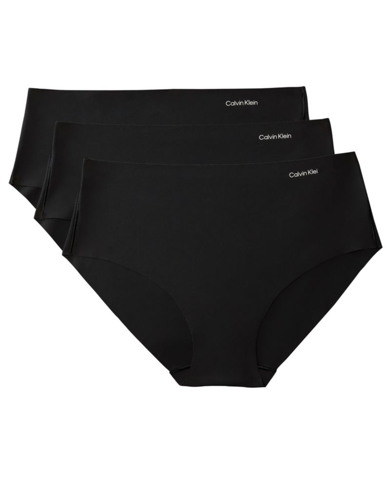 Women's Seamless Microfiber Full Coverage Hipster Panty, 3-Pack, QD5417