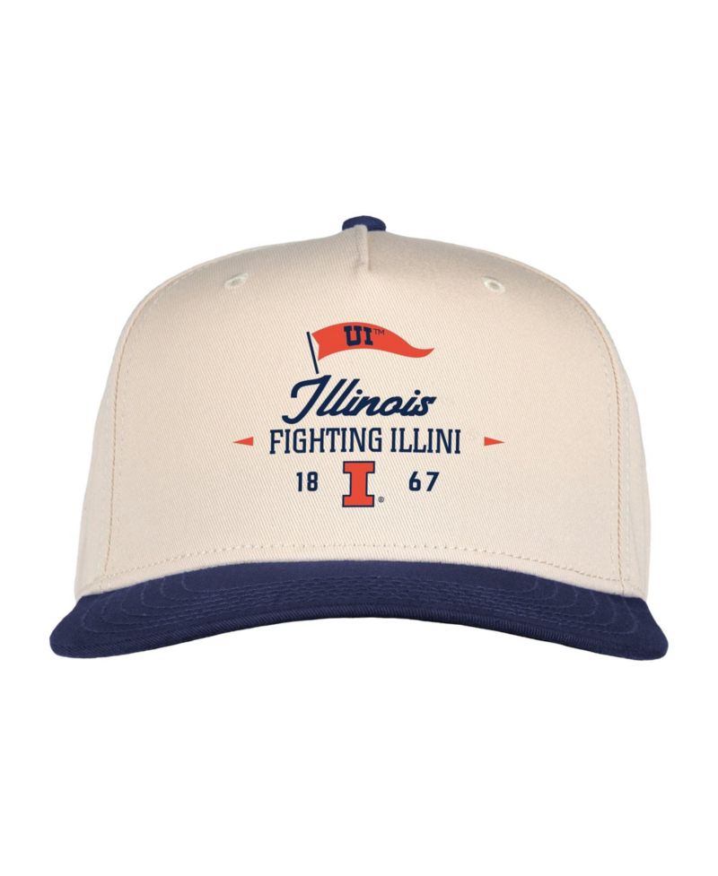 Men's and Women's Cream Illinois Fighting Illini The 1995 Adjustable Hat