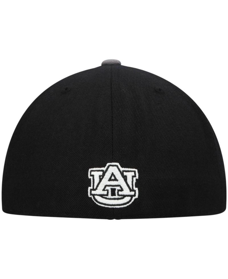 Men's Black, Gray Auburn Tigers Team Color Two-Tone Fitted Hat
