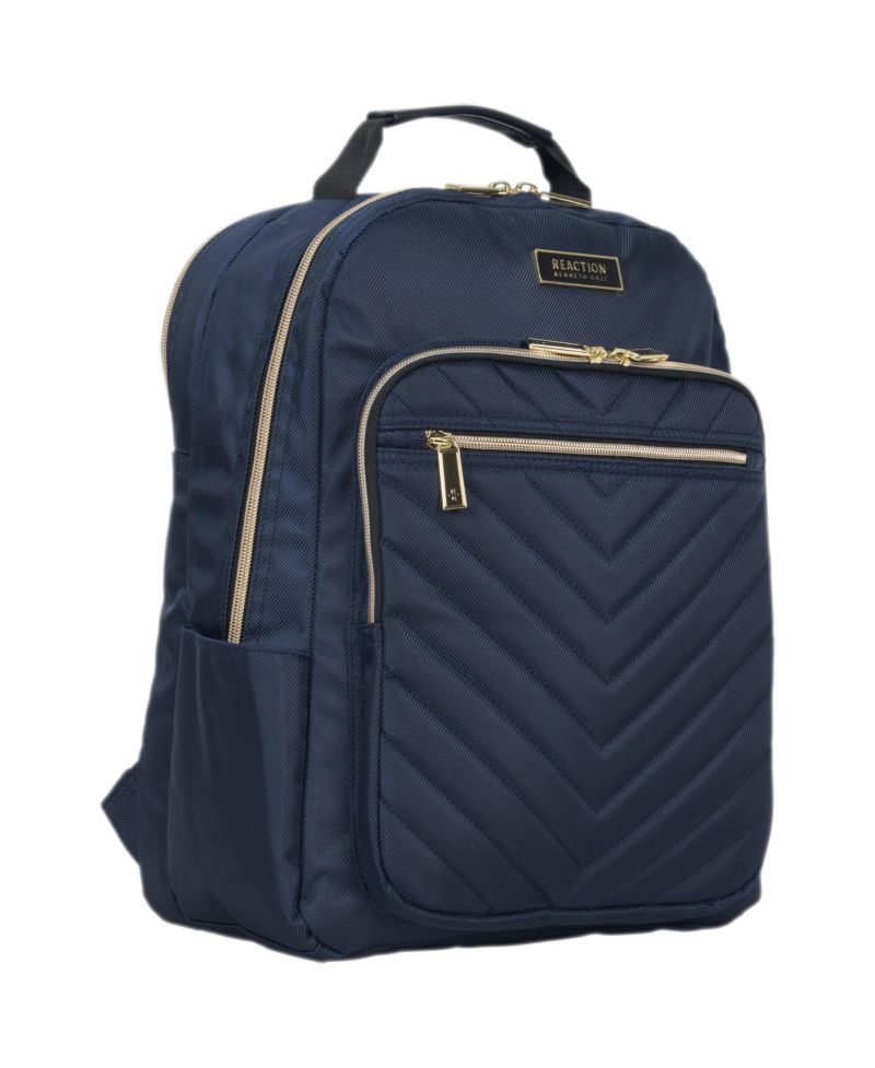 Chelsea Women's Chevron Quilted 15-Inch Laptop & Tablet Fashion Travel Backpack