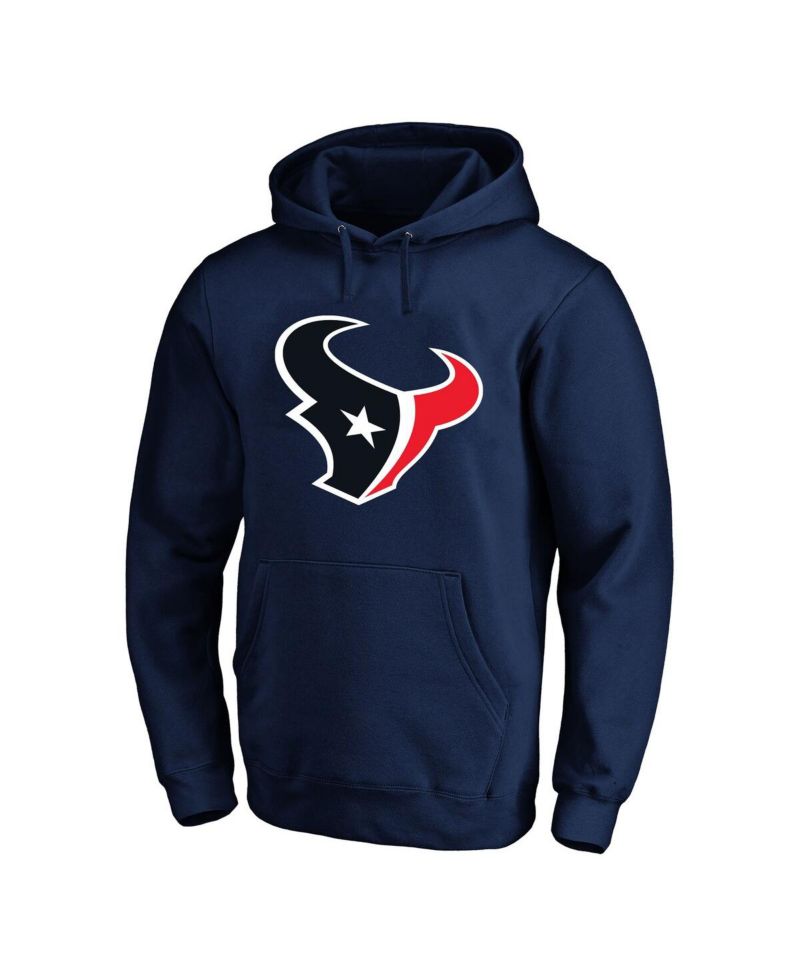 Men's C.J. Stroud Navy Houston Texans Big & Tall Name & Number Fleece Pullover Hoodie
