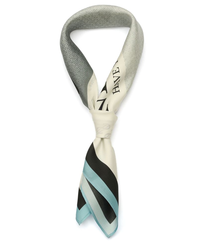 Women's Missing Shoe Silk Bandana Square Scarf