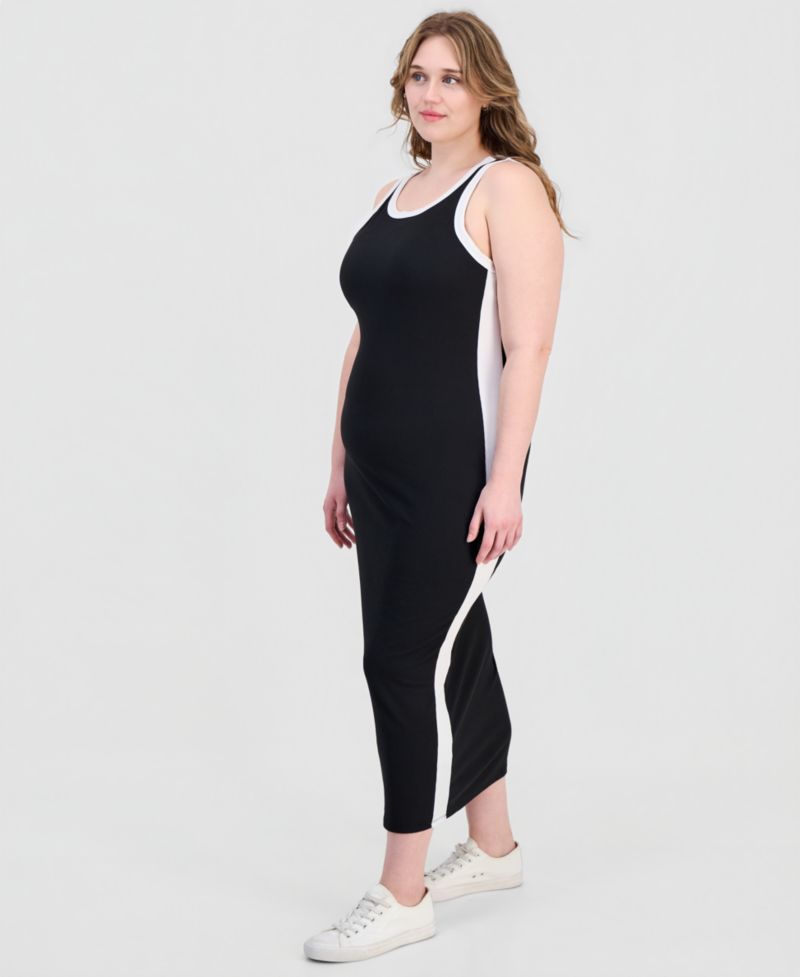 Trendy Plus Size Bodycon Maxi Dress