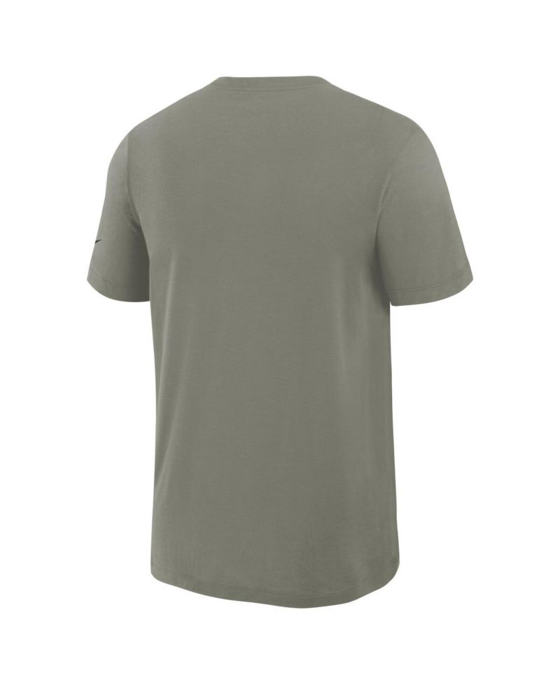 Men's Dark Stucco New York Jets 2025 Rivalries Collection Slub Dri-FIT T-Shirt