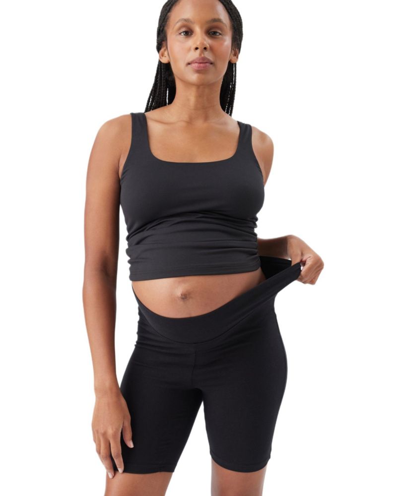 Maternity Ripe Organic Cotton Bike Shorts