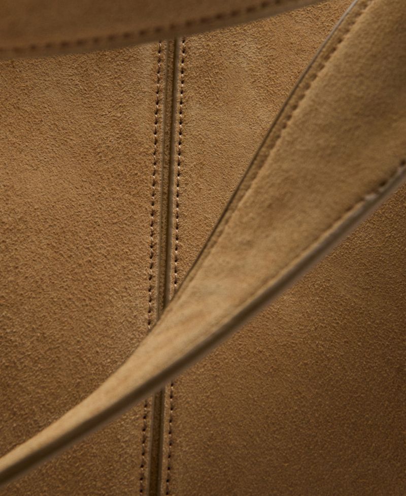 Women's Leather Shopper Bag