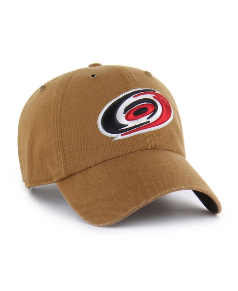 Men's Brown Carolina Hurricanes Clean Up Adjustable Hat