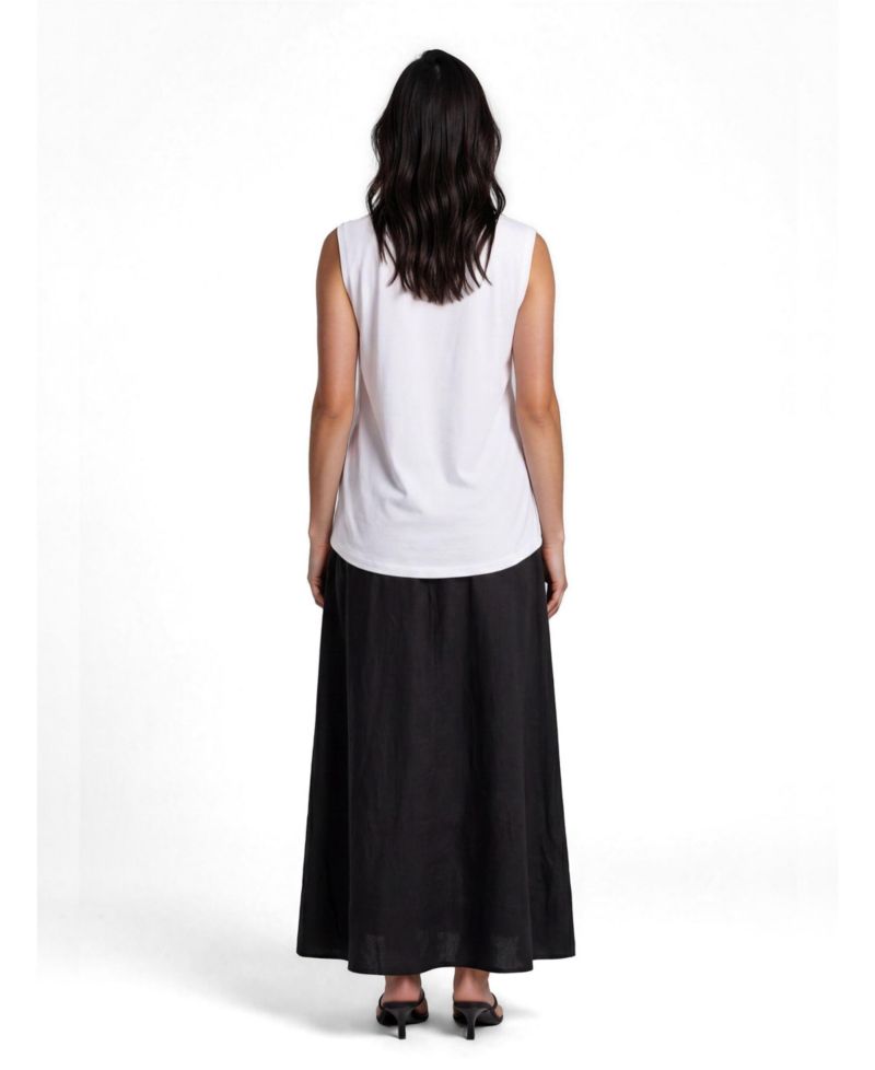 Women's Masolenith Linen Maxi Skirt