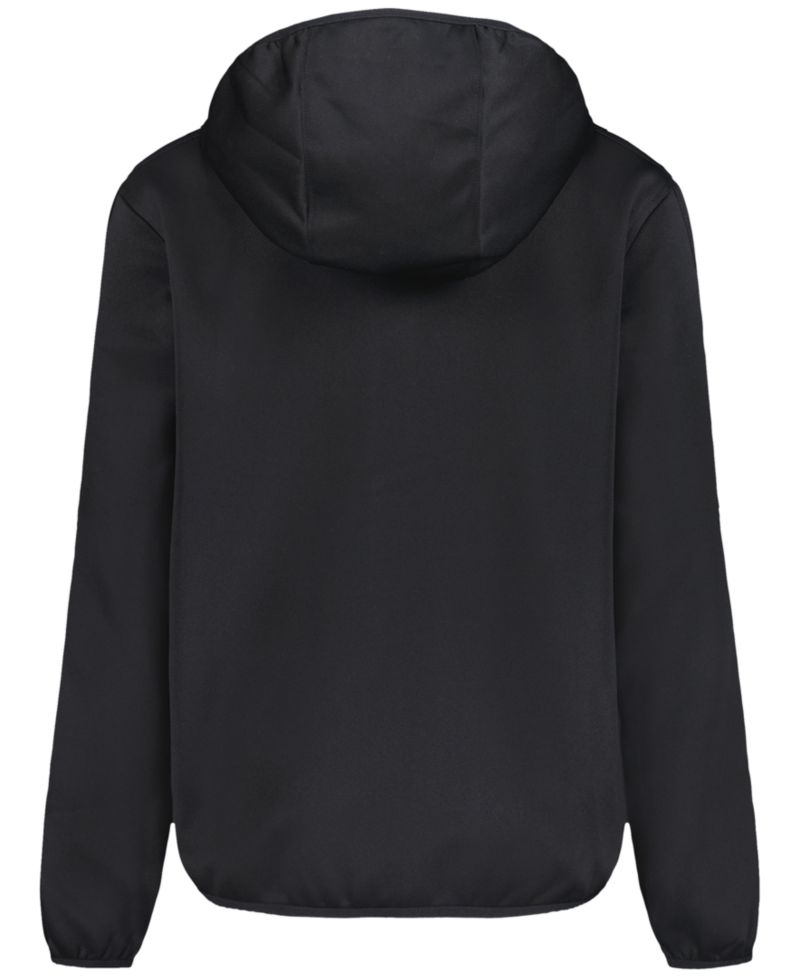 Boys' 8-20 Solid Logo Full-Zip Windproof Hooded Jacket
