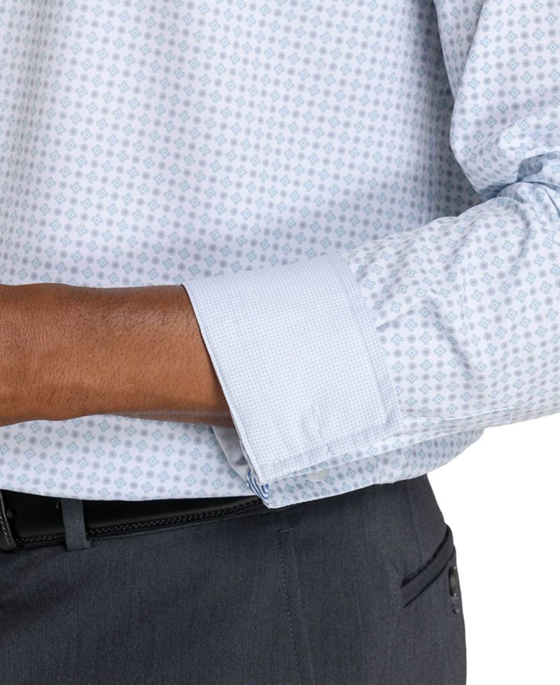 Men's Slim-Fit Stretch Dress Shirt