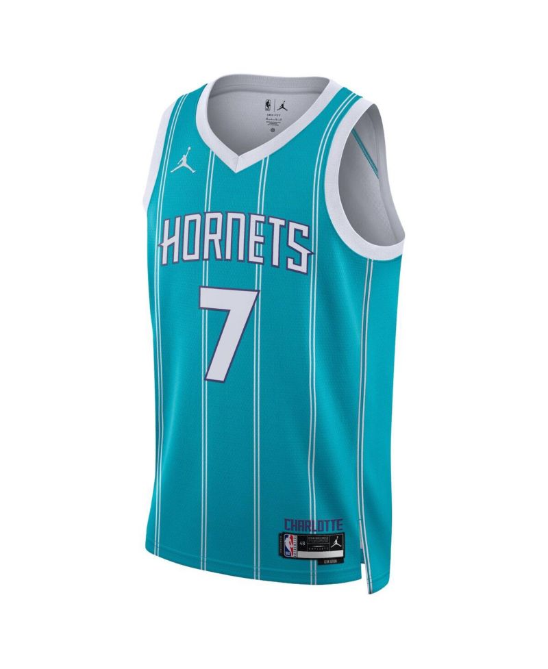 Men's and Women's Kon Knueppel Teal Charlotte Hornets Swingman Icon Edition Jersey