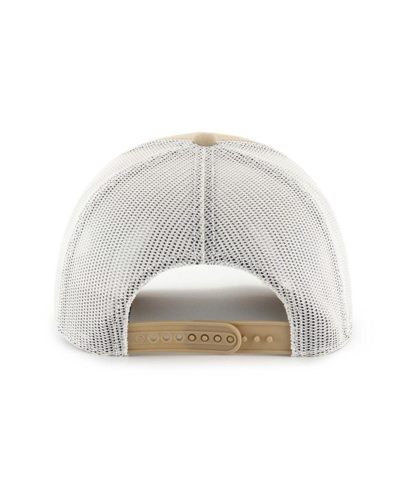 Men's Khaki San Francisco Giants Ridgewood Trucker Adjustable Hats