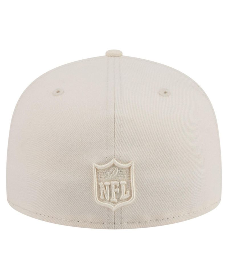 Men's Cream Denver Broncos Color Pack 59FIFTY Fitted Hat