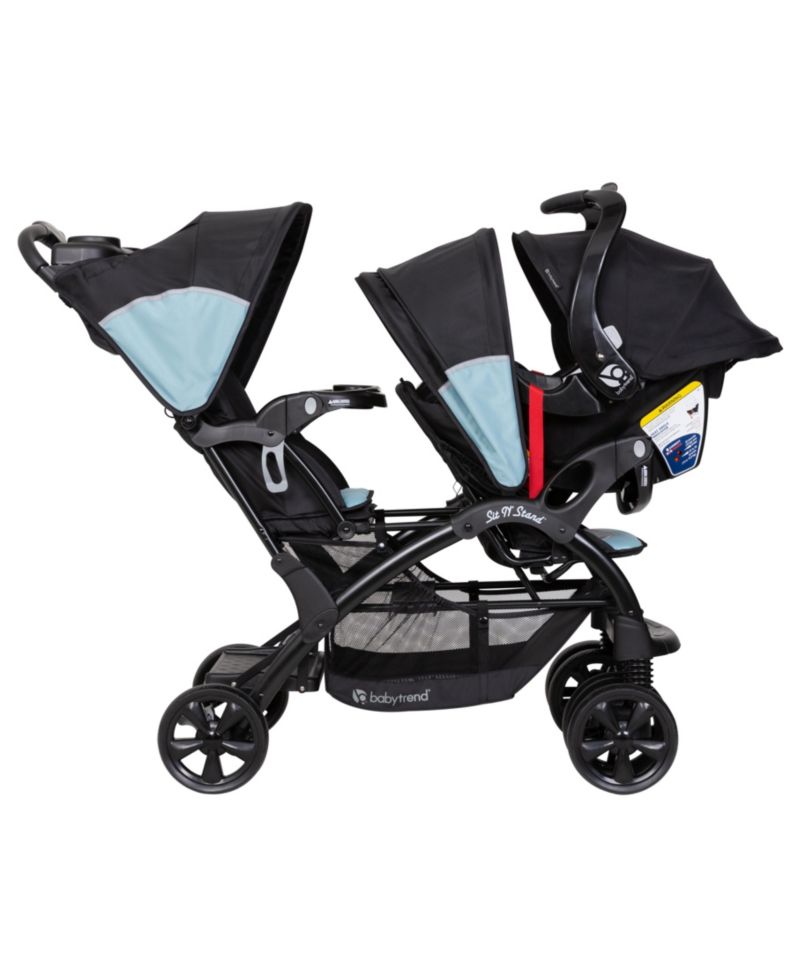 Baby Sit N Stand Double Stroller Desert Blue - Desert Blue
