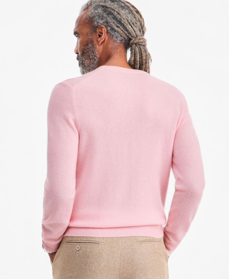 Men's Crewneck 100% Cashmere Sweater