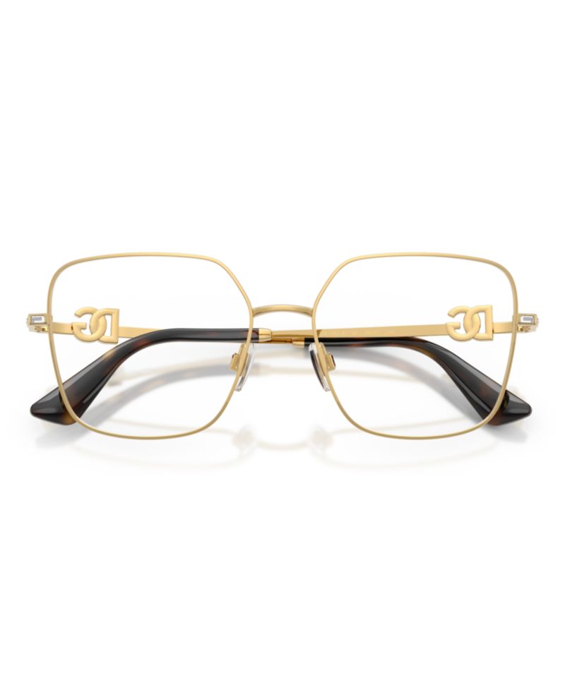 Woman Square Metal DG1367B Eyeglasses