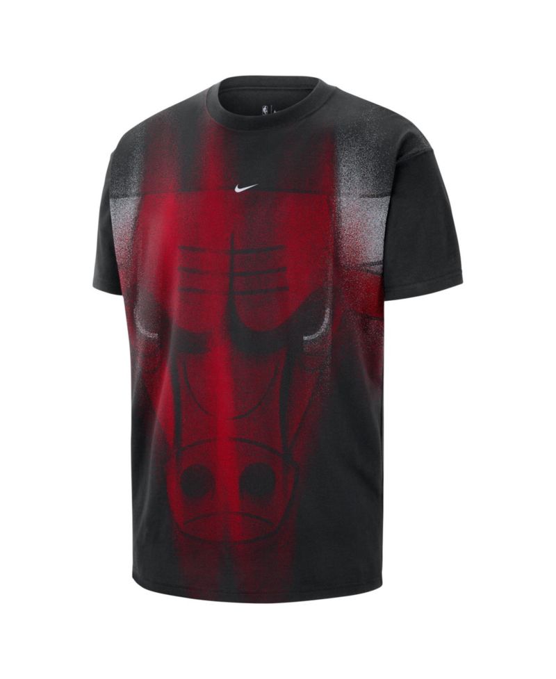 Men's Black Chicago Bulls 2026 Standard Issue Practice Icon T-Shirt