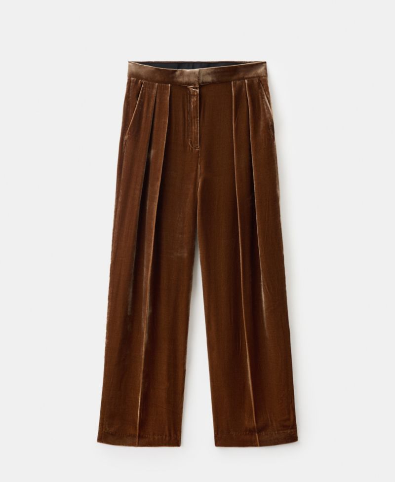 Women's Velvet Suit Pants