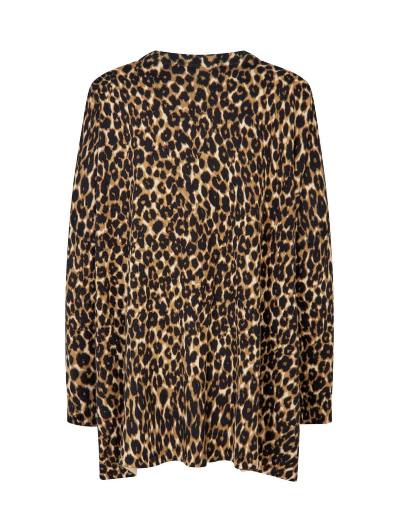 Women's MaFeluci Leopard Print Jumper