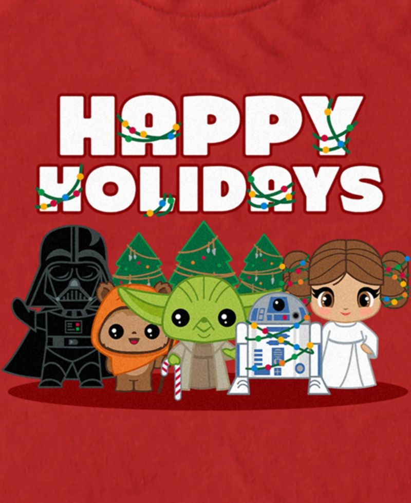 Men's Chibi Holidays Short Sleeve T-Shirt
