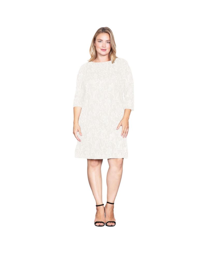 Women's Floral Crochet Mini Dress