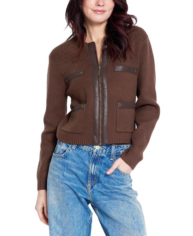 Women's Vesper Combo Sweater Jacket