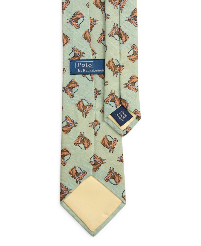 Men's Equestrian Linen Tie