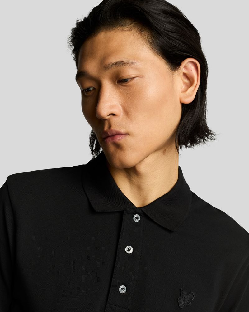 Men's Tonal Eagle Polo Shirt