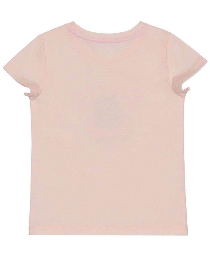 Toddler Girls' 12M-5T Smile Short-Sleeve T-Shirt