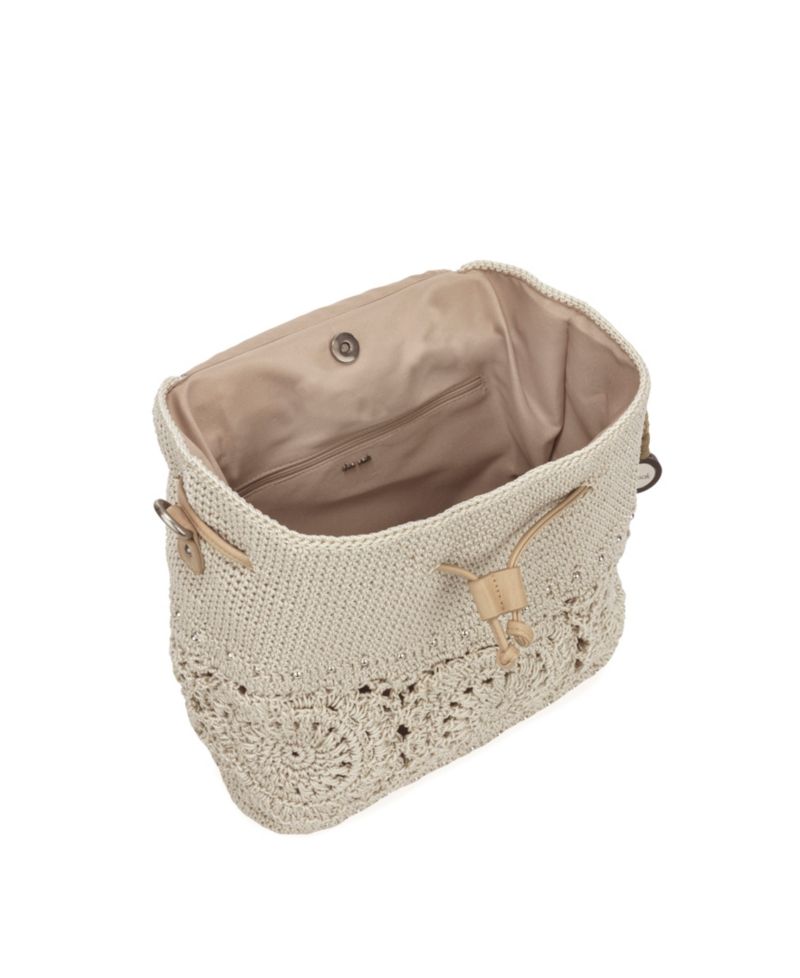 Women's Sayulita Crochet Large Backpack