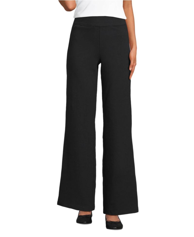 Women's Tall Starfish High Rise Pull On Wide Leg Pocket Pants