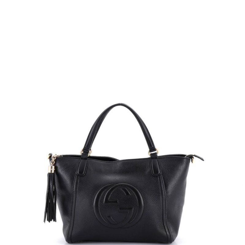 Small Soho Convertible Top Handle Bag Leather