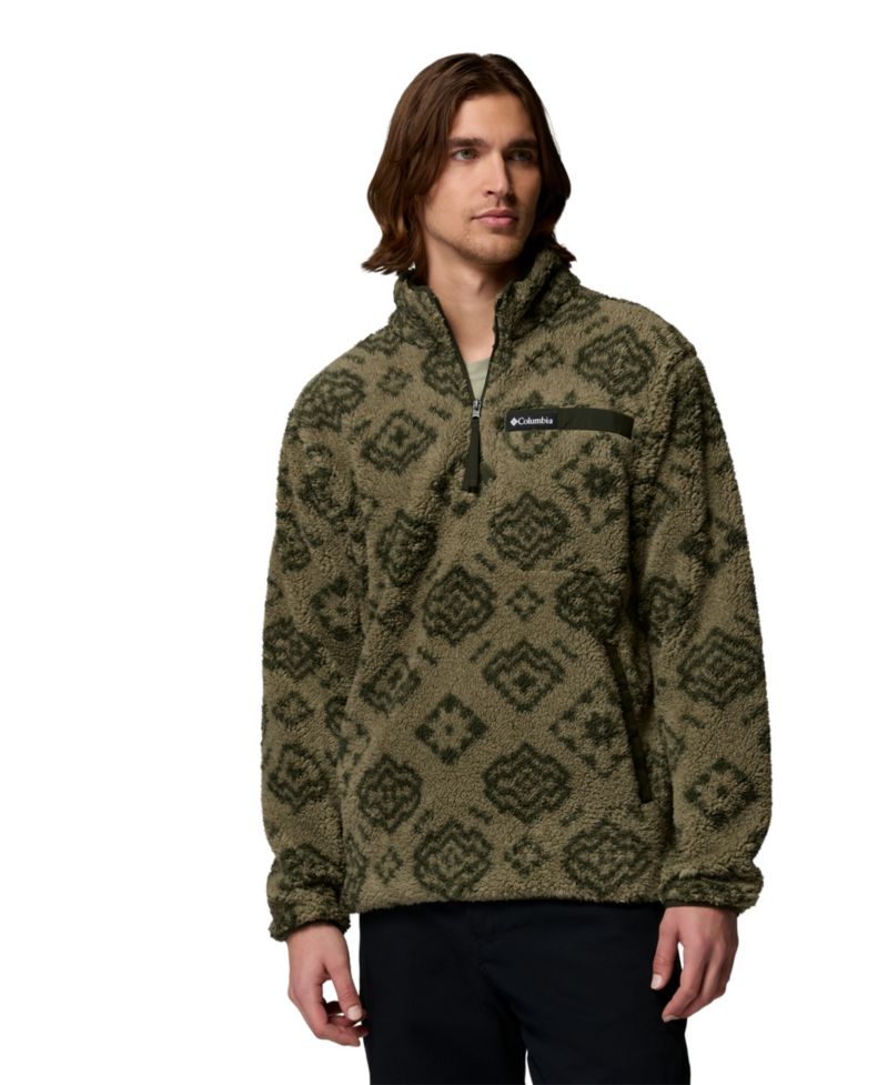 Men's Rugged Ridge High Pile Half Zip Jacket