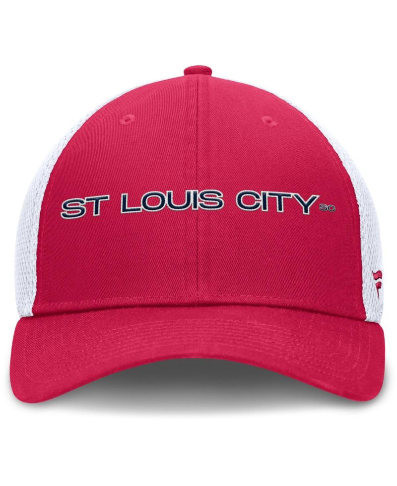Men's Red St. Louis City SC Rocket Flex Hat