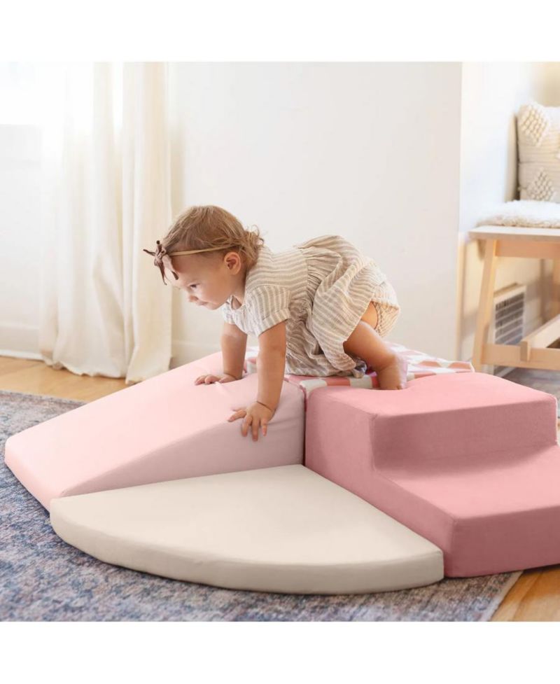 PlayNest Foam Indoor Climbing Blocks, 6-Piece Set